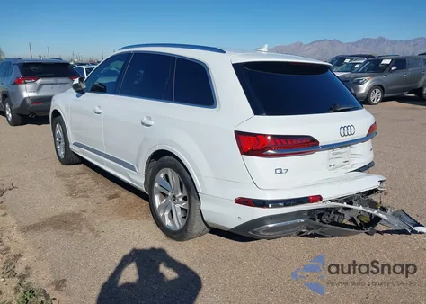 2021 Audi Q7 Premium Plus 55 Tfsi Quattro Tiptronic из США, поврежденный, VIN WA1LXAF73MD040228